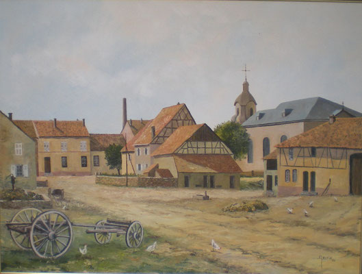 Niderviller sous le regard de l'artiste - Peintures