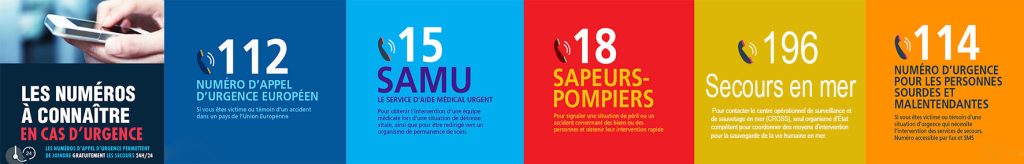 Numéros d'urgence